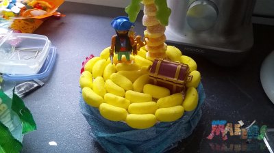 Sable et coffre terminé