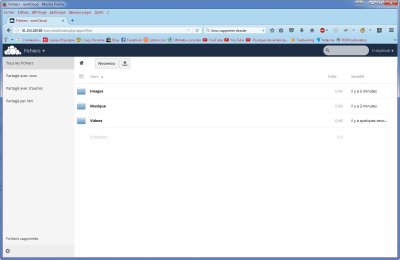 Dossiers owncloud
