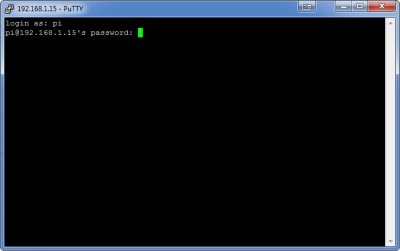Connexion SSH Raspberry