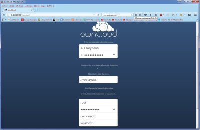 Config owncloud