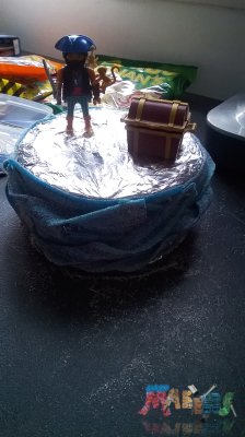 Mer en bandes piquantes terminée